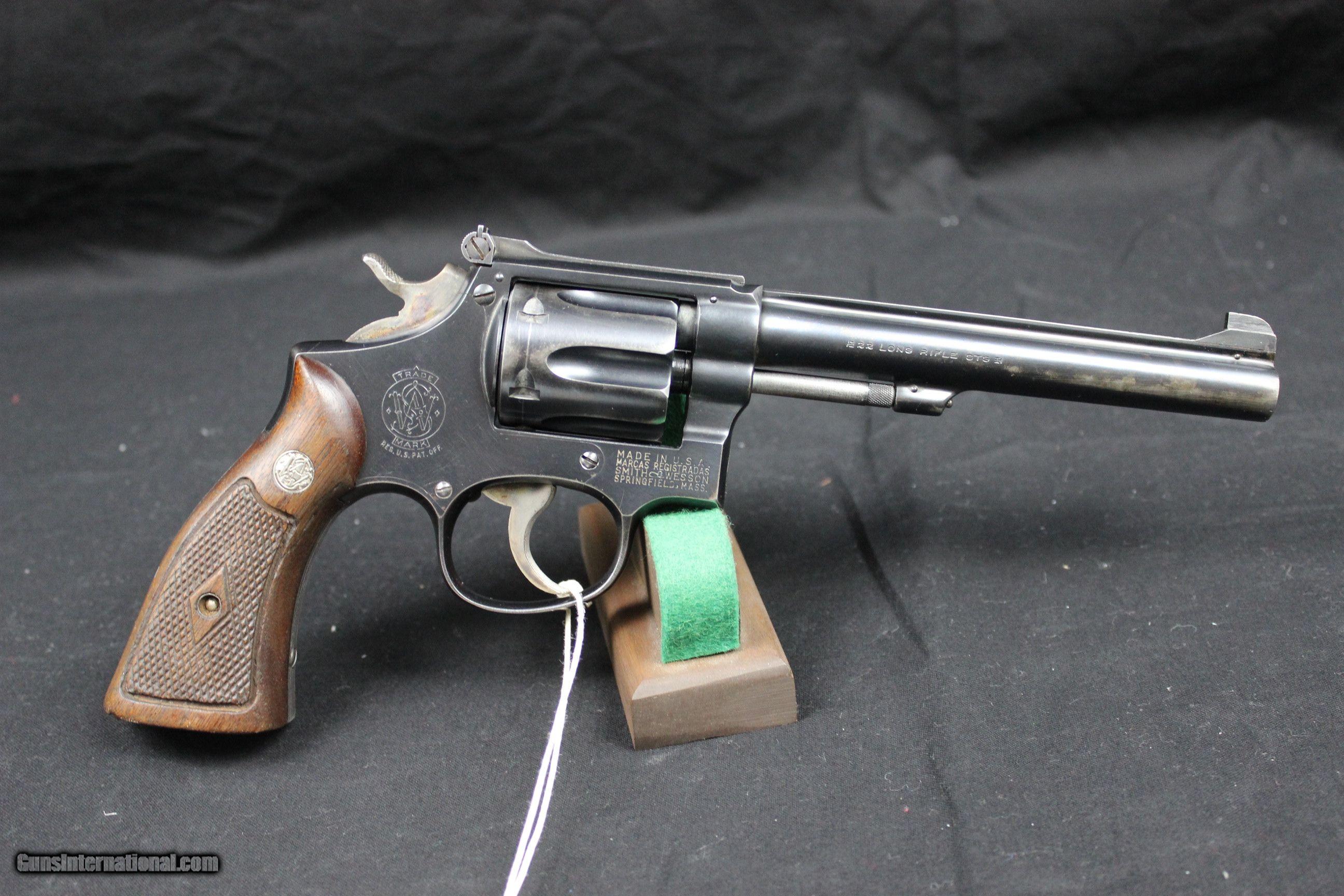 Smith And Wesson K 22 Masterpiece 22 Lr For Sale