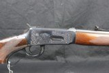 307. Custom Winchester Pre '64 Model 64 Engraved Lever Action Rifle - 15 of 17