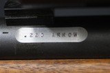 Winchester 70 "Custom" Target .220 Wilson-Wotkyns "Arrow" - 10 of 11