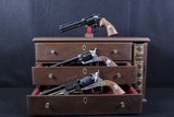 Colt Bi-Centennial 3 Revolver set. .357 Mag. Python, .45 Colt Single Action Army & .44 Cal. Third Model Dragoon - 1 of 10