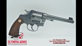 Colt “New Service Shooting Master” .38 Special, 6” BBL - 5 of 8
