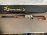 Browning "High Grade" Model 1886 Carbine, Lever Action, 22" Barrel *****NUMBER I OF 3,000 ***** SEELASTPHOTO***** - 14 of 15