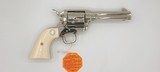Colt Model P1941 Single Action Army SSA .44-40 Nickel/Ivory .44-40 - 3 of 9