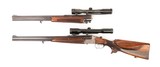 Waffen Krausser - Munchen, double rifle, 9.3X74R, AND combination rifle barrel 7X65R - 16GA (2 /34