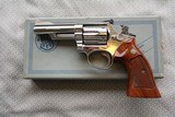 Smith and Wesson Model 19-3 Combat 357 magnum 4 inch nickle - 3 of 8