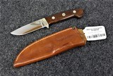 Ted Dowell Custom Knife with leather sheath - 2 of 2