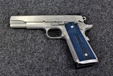 Colt Gold Cup Trophy in 45 ACP caliber with Blue Pistol Grips - 2 of 2