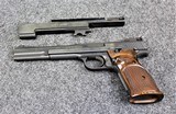 Smith & Wesson Model 41 in .22 Long Rifle with an extra 5.5 Inch barrel. - 2 of 2