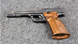 Smith & Wesson Model 41 in caliber 22 Long Rifle. - 2 of 2