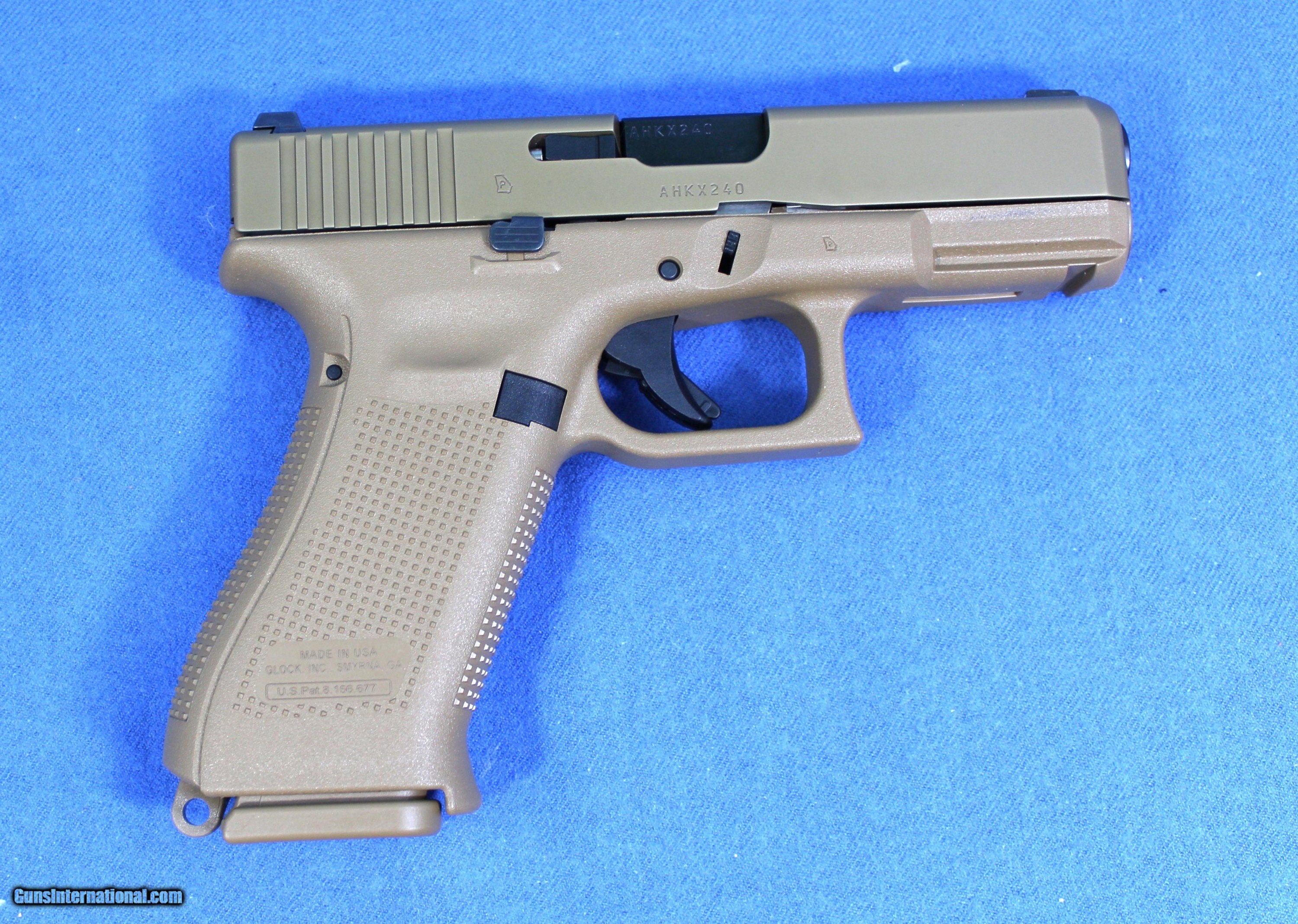 GLOCK G19X GEN5 GNS FDE 9MM UX1950703