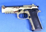 BERETTA 92XI FS DCU CAMO 9MM 4.7