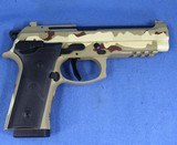 BERETTA 92XI FS DCU CAMO 9MM 4.7