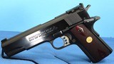 COLT NATIONAL MATCH GOLD CUP .38 SUPER 05873A1
