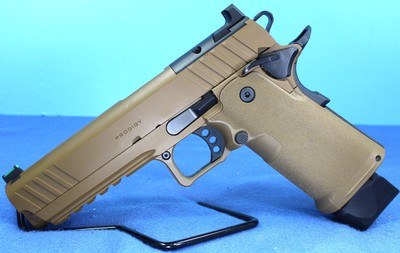 SPRINGFIELD PRODIGY 1911 W/AOS 5" COYOTE 9MM PH9119AOSCB