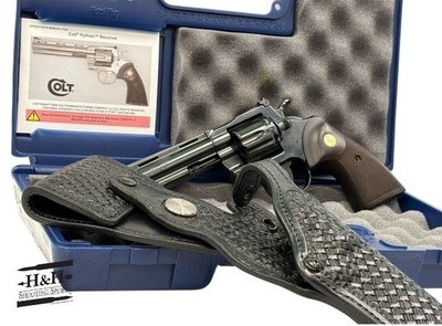 NEW MODEL COLT PYTHON WITH HOLSTER - Image 8 of 9