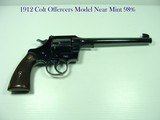 COLT OFFICERS MODEL .38 SPECIAL 1912 Production. - 1 of 15