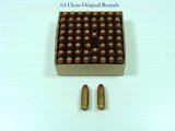 WW2 BRITISH 9MM SUBMACHINE GUN AMMUNITION ORIGINAL BOX OF 64 ROUNDS IN CLEAN ORIGINAL CONDITION. - 2 of 2