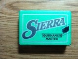 SIERRA TOURNAMENT MASTER 9MM 125 GRAIN FMJ .355
"HARDBALL" BULLETS - 1 of 3