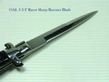 SUPERB QUALITY SWITCHBLADE BY AKC ITALY ETCHED ON THE BLADE RICASSO (AUTOMATIC KNIFE CO.) FACTORY NEW IN THE BOX W/POUCH. - 5 of 10