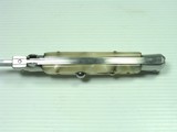 SUPERB QUALITY SWITCHBLADE BY AKC ITALY ETCHED ON THE BLADE RICASSO (AUTOMATIC KNIFE CO.) FACTORY NEW IN THE BOX W/POUCH. - 9 of 11