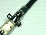 SUPERB QUALITY SWITCHBLADE BY AKC ITALY ETCHED ON THE BLADE RICASSO (AUTOMATIC KNIFE CO.) FACTORY NEW IN THE BOX W/POUCH. - 5 of 11
