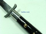 ORIGINAL c.1960'S RIZZUTO ESTILETO MILANO FULL 11" (SCARCE), BAYONET BLADE SWITCHBLADE KNIFE. - 8 of 11