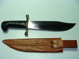 WW2 CASE CUTLERY COMPANY V-44 SURVIVAL FIGHTING KNIFE IN HIGH CONDITION WITH CORRECT NM SCABBARD - 2 of 7