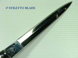 AKC (AUTOMATIC KNIFE CO.) (ITALY) LARGE 13" AUTOMATIC SWITCHBLADE STILETTO. - 4 of 8
