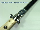 AKC (AUTOMATIC KNIFE CO.) (ITALY) LARGE 13" AUTOMATIC SWITCHBLADE STILETTO. - 3 of 8