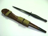 WW2 BRITISH COMMANDO 2nd PATTERN FAIRBAIRN-SYKES FIGHTING KNIFE /|\B2 MOS PROOF INSPECTOR MARKED - 2 of 9