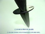 WW2 BRITISH COMMANDO 2nd PATTERN FAIRBAIRN-SYKES FIGHTING KNIFE /|\B2 MOS PROOF INSPECTOR MARKED - 7 of 9