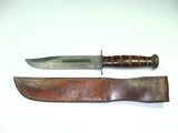 WW2 RARE USMC MK. 2 SCARCE "THIN HANDLE" VARIATION, FIGHTING KNIFE, 5th GENERATION, CONDITION RARITY! MINT! - 2 of 11