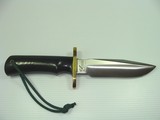SCARCE, PRE-BLACKJACK "HALO" ("EK COMMANDO KNIFE CO".)ABN. FIGHTING KNIFE (TRANSITIONAL MODEL) MIB! - 3 of 8