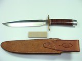 RANDALL VIETNAM WAR PRISTINE MINT MODEL 1-8 SCARCE 8" BLADE CORRECT SCABBARD & STONE - 2 of 7