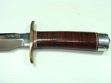 RANDALL VIETNAM WAR PRISTINE MINT MODEL 1-8 SCARCE 8" BLADE CORRECT SCABBARD & STONE - 6 of 7