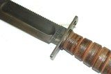 JET PILOTS SURVIVAL / FIGHTING KNIFE ADOPTED 1957. IN USE LATE 50'S, EARLY 60'S WHEN WE WERE ONLY "ADVISORS" IN VIETNAM - 4 of 6