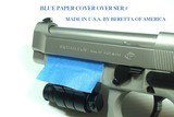 BERETTA MODEL 92FS 9MM PRISTINE NEW IN FACTORY HARD CASE W/FACTORY LASER BEAM SIGHT - 6 of 11