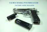 TAURUS PT92 AFS 9MM SEMI-AUTO NEAR MINT - 1 of 6