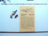 RARE SELDOM SEEN MINITURE PINFIRE CAP GUNS COLLECTION HIGH COND VERY LOUD, INCL. MINITURE AERIAL FLARE LAUNCHER ATTACHMENT & MANY FLARES INCL - 2 of 11