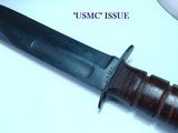 WW2 KA-BAR USMC MK.2 FIGHTING / UTILITY KNIFE HIGH CONDITION! CORRECT SCABBARD! NOT A MODERN REPRODUCTION! - 4 of 6