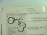 COLT'S PATENT FIREARMS MFG. CO. IN 1970 COLT ESTABLISHED A "LAW ENFORCEMENT" SPECIALITY SUB-DIVISION. COLT HAND CUFFS MIB!! - 8 of 8