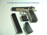 SUPERB MINT CZECH CZ 75 B COMES W/ONE EXTENDED MAG - 1 of 4