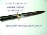 VIETNAM WAR RANDALL MADE KNIFE MODEL 2-8 FIGHTING STILETTO "NAMED COMBAT SOLDIER", PRISTINE MINT! - 5 of 6