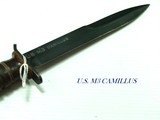 WW2 CAMILLUS USM3 TRENCH KNIFE MINT COND. NAMED LT. COL ABN CHARLES ROBERT RAMBO - 6 of 8