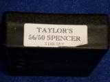 SOLD Taylor's .56-50 Spencer die set SOLD - 1 of 3