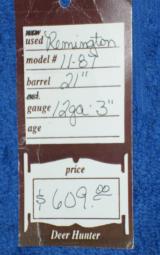 Remington 11-87 Turkey gun SOLD - 10 of 10