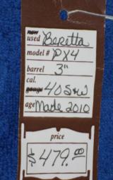 Beretta PX4 .40 S&W 3" SOLD - 3 of 3