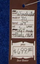Winchester 70 push feed .264 Win Mag SOLD - 10 of 10