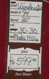 Winchester 94 .30-30 1956 - 9 of 9