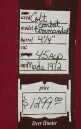 Colt Combat Commander Satin Nickel SOLD - 9 of 9